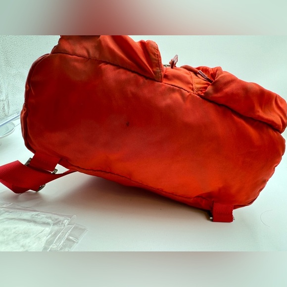 Prada - Authentic - Red Nylon Backpack - Picture 8 of 16